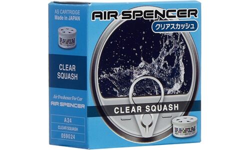 Ароматизатор на торпедо Eikosha Spirit Refill Clear Squash (Чистая свежесть), меловой, баночка 40г, арт. A-24