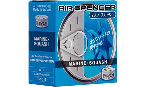 Ароматизатор на торпедо Eikosha Spirit Refill Marine Squash (Морская свежесть), меловой, баночка 40г, арт. A-19