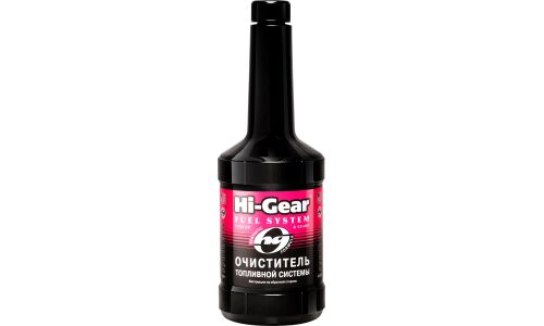 Очиститель топливной системы Hi-Gear Synthetic Fuel System Tune-Up & Guard, синтетический, присадка в бензин, бутылка 473мл, арт. HG3234