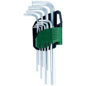 Набор шестигранных ключей SATA с держателем, от 1.5мм до 10мм, комплект 9 предметов, арт. 09107/09103 Набор шестигранных ключей SATA с держателем, от 1.5мм до 10мм, комплект 9 предметов, арт. 09107/09103