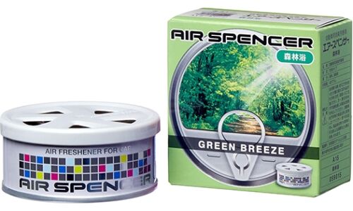 Ароматизатор на торпедо Eikosha Spirit Refill Green Breeze (Зеленый бриз), меловой, баночка 40г, арт. A-15