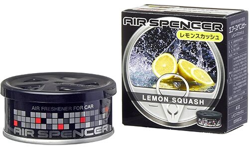 Ароматизатор на торпедо Eikosha Spirit Refill Lemon Squash (Лимонный сквош), меловой, баночка 40г, арт. A-52