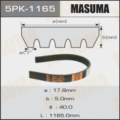 Ремень ручейковый Masuma 5PK-1165