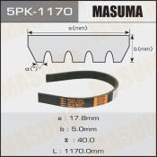 Ремень ручейковый Masuma 5PK-1170