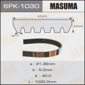 Ремень ручейковый Masuma 6PK-1030