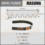 Ремень ручейковый Masuma 6PK-1095
