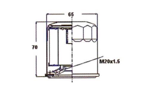 Фильтр масляный C-224