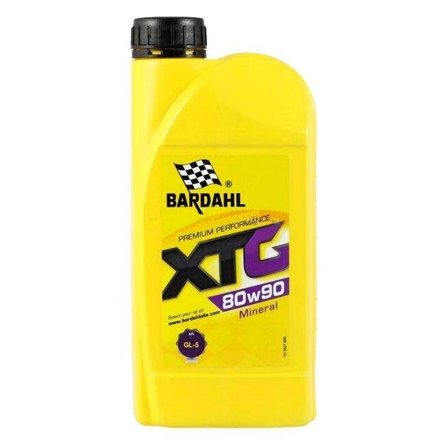 

Масло трансмиссионное Bardahl XTG 80w90 минеральное, GL-5, 1л, арт. 36271