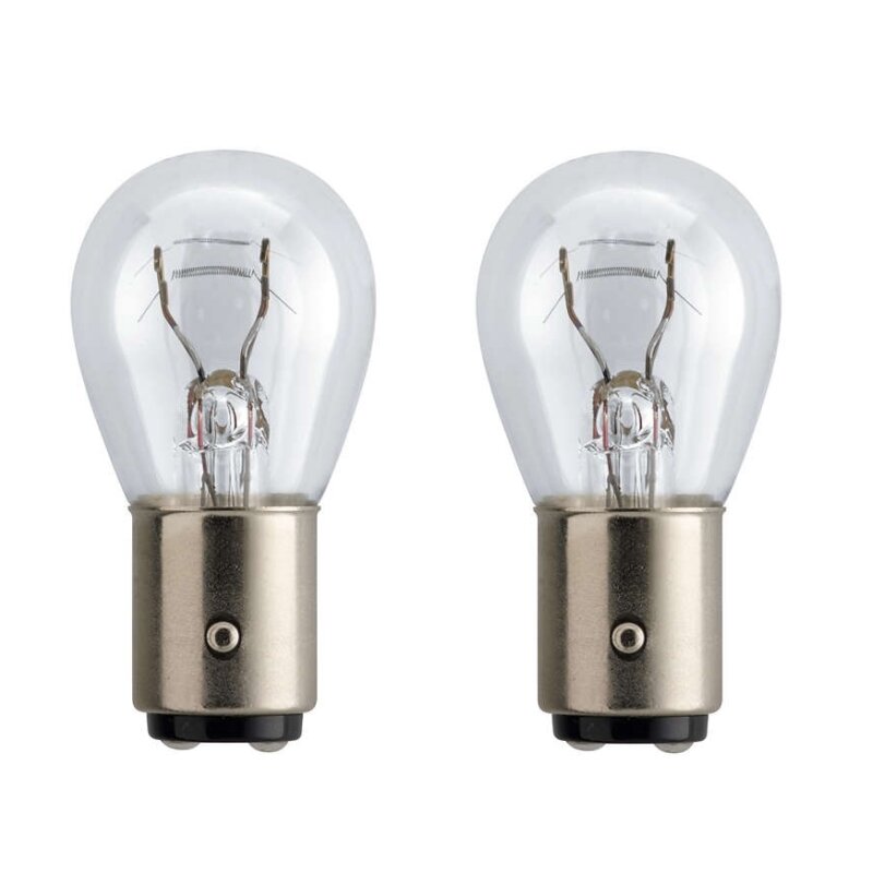 

Лампа Philips VisionPlus P21/5W (BAY15d, S25), 12В, 21/5Вт, комплект 2 шт