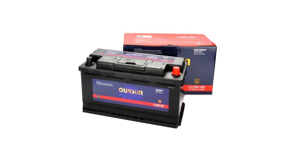 Аккумулятор Oursun L5(H8) L, 100Ач, CCA 850А, необслуживаемый. Купить ...
