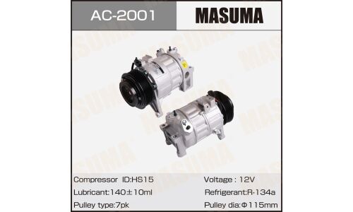 Компрессоры кондиционера MASUMA, TEANA, MURANO / J32, Z51 / VQ25DE, VQ35DE
