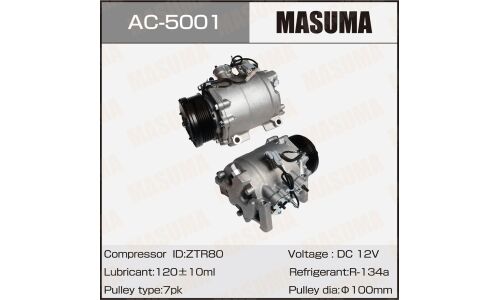 Компрессоры кондиционера MASUMA, CR-V / RD4, RD5 / K20A