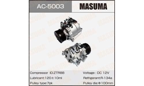 Компрессоры кондиционера MASUMA, CIVIC / R16A1, R18A1, R18A2