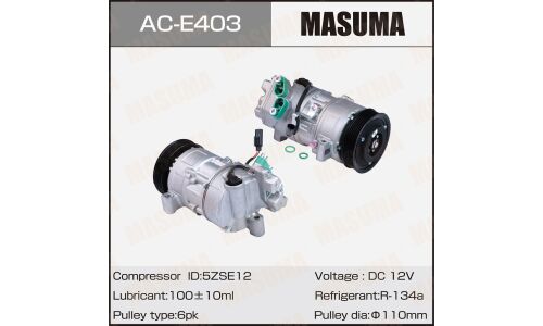 Компрессоры кондиционера MASUMA, BMW 1-SERIES (E81), 3-SERIES (E92) / N46B20, N45B20