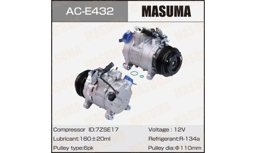 Компрессоры кондиционера MASUMA, BMW X5 (F15), X6 (F16) / N57D30A
