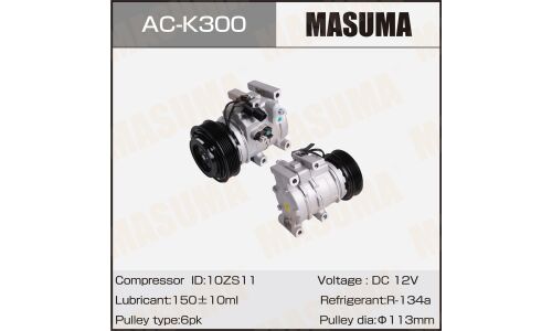Компрессоры кондиционера MASUMA, HYUNDAI SOLARIS I, KIA RIO III / GAMMA