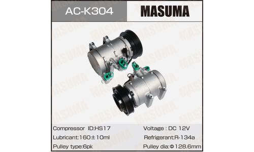 Компрессоры кондиционера MASUMA, HYUNDAI ELANTRA III, TUCSON I / D, D2.0