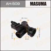 Патрубок системы охлаждения MASUMA, TOYOTA / 2ZRFE