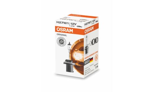 Лампа галогенная Osram Original Line H27W/1 (PG13, T9), 12В, 27Вт, 3000К, 1 шт, арт. 880