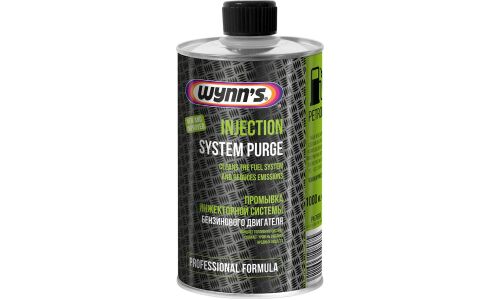 Промывка инжекторной системы Wynn's Injection System Purge, для бензиновых двигателей, бутылка 1л, арт. W76695