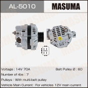 Генератор MASUMA, HONDA / K20A4, K20A5, K20A1 (14V/70A)
