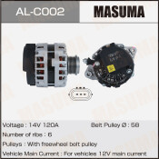 Генератор MASUMA, HAVAL / GW4G15B (14V/120A)