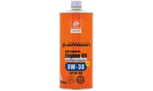 Масло моторное Autobacs Engine Oil 0w30, синтетическое, API SP, ILSAC GF-6A, для бензинового двигателя, 1л, арт. A01508397 (Япония)