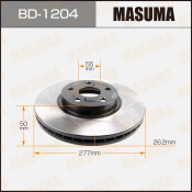 Тормозной диск Masuma передний, арт. BD-1204