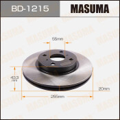 Тормозной диск Masuma, арт. BD-1215