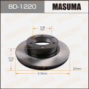 Тормозной диск Masuma, арт. BD-1220