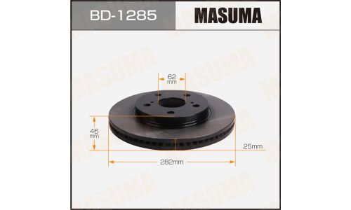 Диск тормозной MASUMA, front TOYOTA COROLLA / ZRE210L [уп.2]