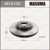 Тормозной диск Masuma, арт. BD-2105