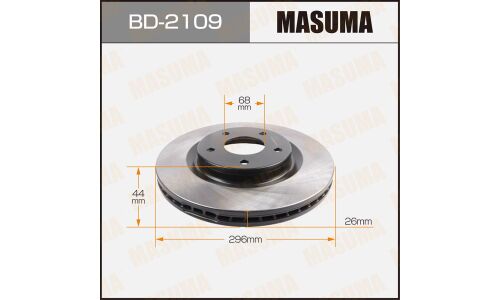 Тормозной диск Masuma, арт. BD-2109