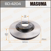 Тормозной диск Masuma, арт. BD-4204
