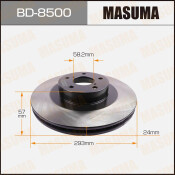 Тормозной диск Masuma передний, арт. BD-8500