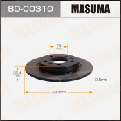 Диск тормозной MASUMA, rear CHANGAN CS55 / 1.5T 19- [уп.2]
