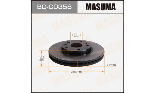 Диск тормозной MASUMA, front CHANGAN CS75 19- [уп.2]