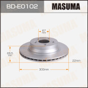 Диск тормозной MASUMA, rear MERCEDES-BENZ E-CLASS (W211) [уп.2]