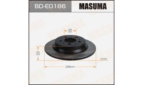Диск тормозной MASUMA, rear VOLVO V70 95-08 [уп.2]