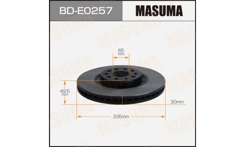 Диск тормозной MASUMA, front VOLKSWAGEN TERAMONT 16-