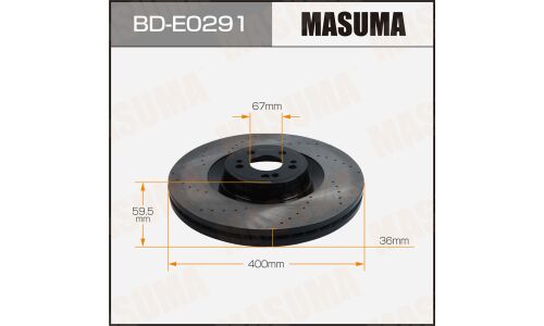 Диск тормозной MASUMA, front MERCEDES-BENZ GLE (W167) 18-