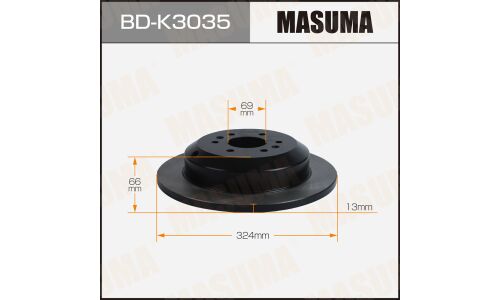 Диск тормозной MASUMA, rear KIA MOHAVE 07-