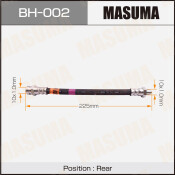 Шланг тормозной Masuma для Mitsubishi Pajero / Chalenger / Delica, задний, арт. bh-002