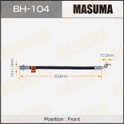 Шланг тормозной Masuma, передний, арт. BH-104