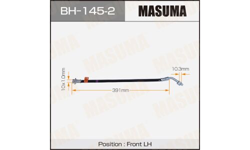 Шланг тормозной Masuma для Datsun D22, передний, левый, арт. bh-145-2