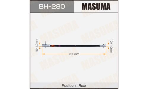 Шланг тормозной Masuma T-  /rear/  Camry, Vista SV30, CV30