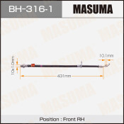Шланг тормозной Masuma для Toyota Corolla, передний, правый, арт. BH-316-1