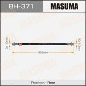 Шланг тормозной Masuma для Mitsubishi Pajero Mini / Delica, задний, арт. bh-371