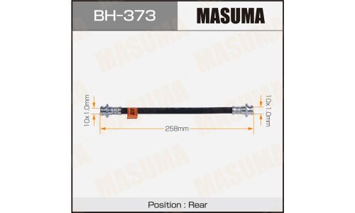 Шланг тормозной Masuma для Suzuki Escudo, задний, арт. BH-373