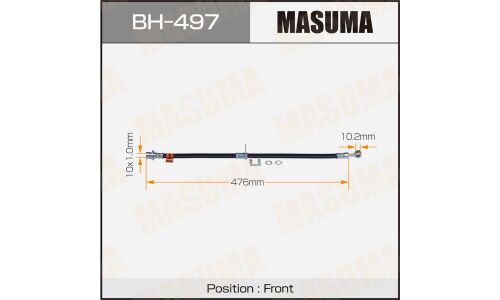 Шланг тормозной Masuma для Honda HR-V, передний, арт. bh-497